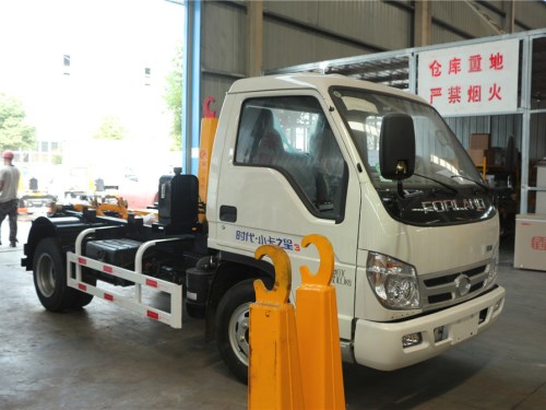 福田小卡(5方)CLW5040ZXXB5車廂可卸式垃圾車