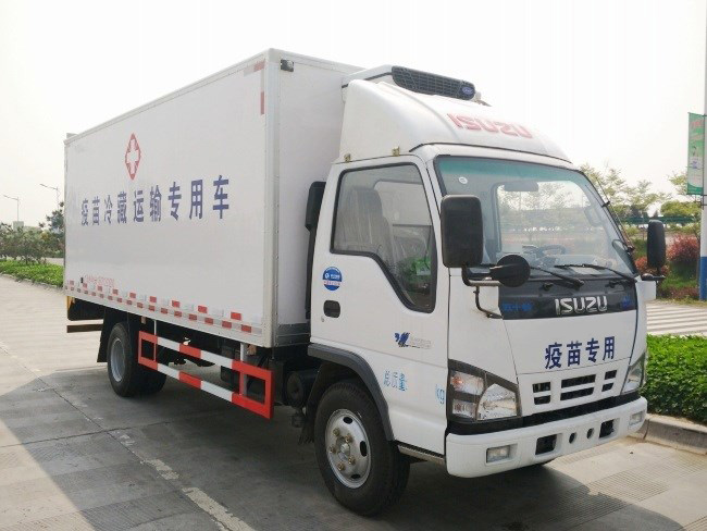 (廂長(zhǎng)5.1米)五十鈴600P冷藏車(chē)